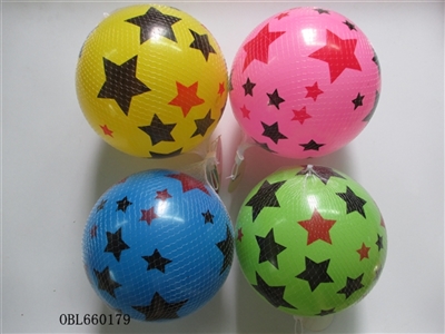 9 inches all over the sky star color printing ball - OBL660179