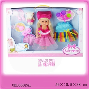 14 inches to blow the bottle with 12 sound IC (change clothes, toiletries,) (three AG13 button batte - OBL660241