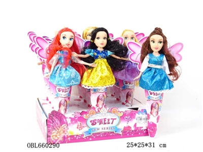 12 and 9 inches solid body Disney barbie - OBL660290