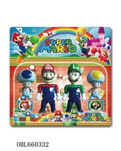 4 only Mario series (light emitting voice) - OBL660332