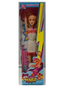 11.5 empty handed beautiful girl with conventional fitting clothes - OBL660771