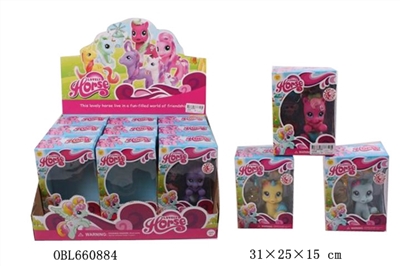 高档小马娃 24PCS - OBL660884