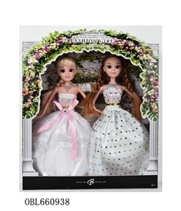 11.5 inch solid barbie sister 3 d true eye lashes - OBL660938