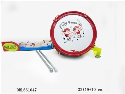 （热销）8寸实色鼓（彩色丝印双面膜） - OBL661047