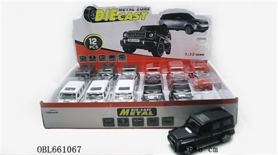 Mercedes G65 (four open the door, squash, 3 sound with 4 lights) - OBL661067