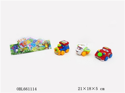 Three ZhuangShi inertia cartoon car color - OBL661114
