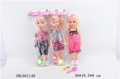 18 inch PVC bag music big eye sister fashion suits three orange - OBL661148