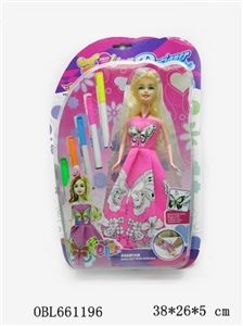 DIY can be painted a barbie - OBL661196