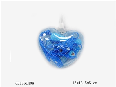 桃心医具盒（蓝色） - OBL661408