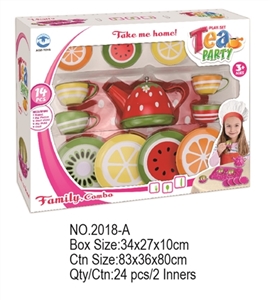 水果印花茶具14PCS - OBL661426