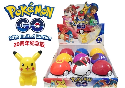 Pokemon GO pokemon real button 10 cm ball Pikachu doll - OBL661493