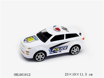 Solid color paint inertia land rover a police car - OBL661612