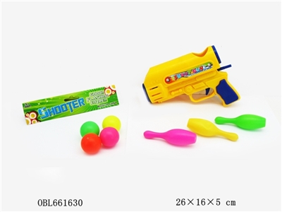 Solid color table tennis gun with the ball The bowling ball - OBL661630