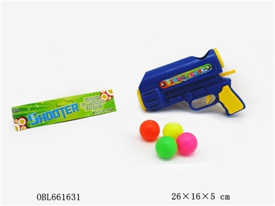 Solid color table tennis gun with a slingshot - OBL661631