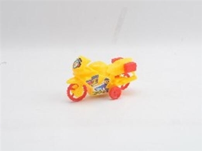 Cartoon back in motorcycle - OBL661811