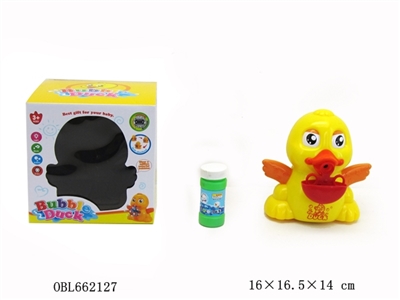 Electric universal blowing bubbles rhubarb duck - OBL662127
