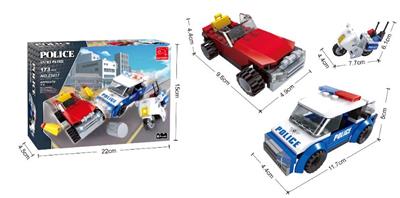 警车B  173PCS - OBL662233