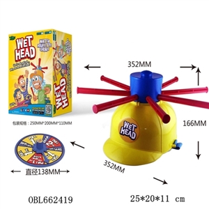 WET HEAD CHALLENGE WET water CHALLENGE cap (WET roulette trick game cap) - OBL662419