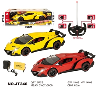 Remote control car 1:8 cross lights - OBL662509