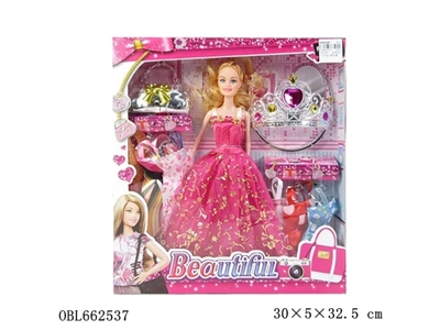 11.5 -inch barbie mixed with solid body clothing accessories - OBL662537