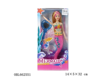 14 inches high quality real mermaid - OBL662551