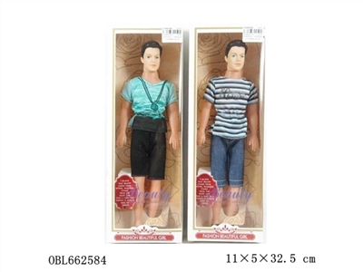 11.5 -inch barbie two empty handed clothes men gathered together - OBL662584
