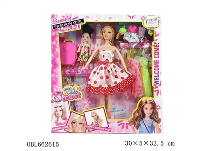 High gear box with 11.5 inch solid body fashion barbie clothes accessories - OBL662615