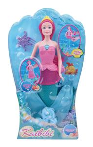 11.5-inch real cabbie disguised as princess mermaid - OBL662688