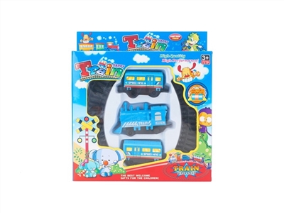 Electric rail train (cartoon) - OBL662805