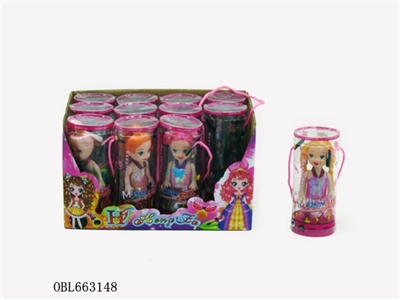 3 inch barbie cylinder bucket box - OBL663148