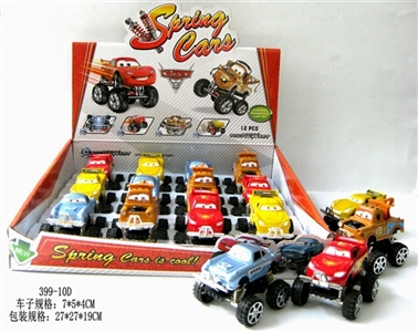Inertia spring series of cars - OBL663726