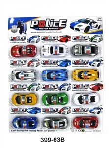 4 simulation of inertia a police car - OBL663905