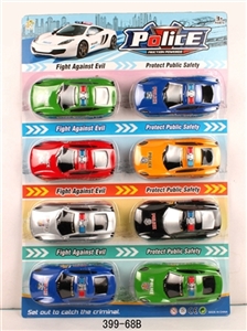 6 color of inertia a police car - OBL663922