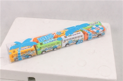 Four color sand back to the bus - OBL664082