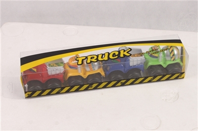 2 four color cartoon back to truck - OBL664150