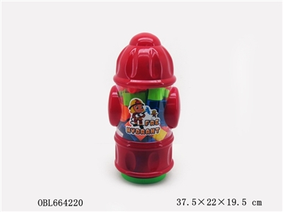 消防车益智类4号积木多色混装数粒72PCS - OBL664220