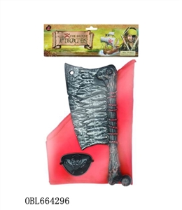 Pirates kitchen knife set - OBL664296