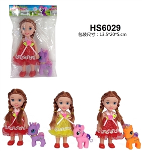 6 inch doll horse - OBL664548