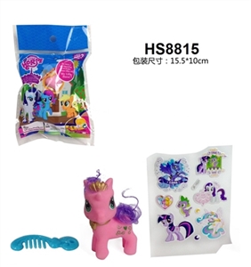 Many pony comb, stickers - OBL664558