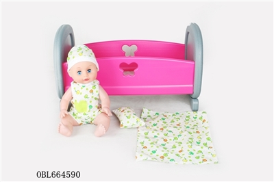 14 inch boy baby bed - OBL664590