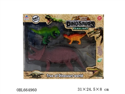 Dinosaur kit (4 mixed with BB whistle) - OBL664960