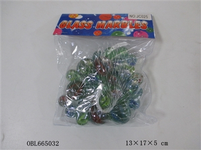 35只庄八片玻璃珠（30＋5） - OBL665032