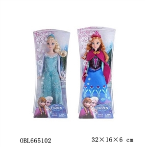 正版迪士尼十一寸半实身冰雪二部连体 - OBL665102