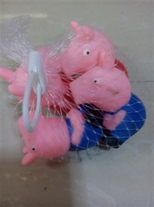 Pink pig four brothers and sisters - OBL665423