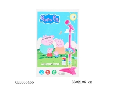 超炫灯光麦克风（佩佩猪） - OBL665455