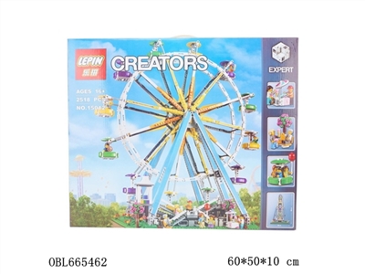 The ferris wheel amusement park - OBL665462