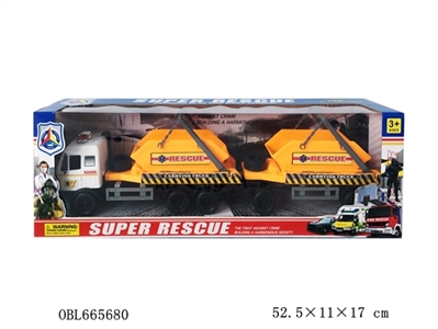 Inertial ambulance trailer - OBL665680