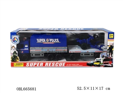 Inertial police trailer - OBL665681