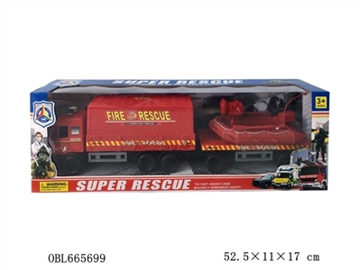 Inertial fire trailer - OBL665699