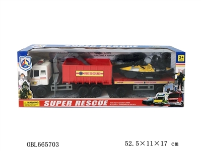 Inertial ambulance trailer - OBL665703